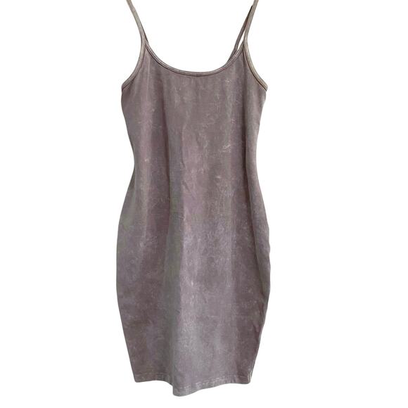 Lululemon Inner Glow Dress W1BNQS Washed Half MoonPima Cotton Size 6 Breathable - Picture 1 of 9